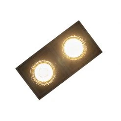 Beste Bewertungen von 😍 QAZQA Designspot schwarz 2-flammig - Qubo Honey ⭐ -Deckenleuchten Verkaufs-Shop 1001 98856 8