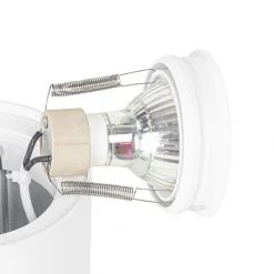 Bestpreis 🥰 QAZQA Moderner Deckenspot weiß dreh- und neigbar - Rondoo up 👍 -Deckenleuchten Verkaufs-Shop 1016 104342 9