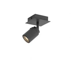 Angebote 😉 QAZQA Professional Moderner Badspot schwarz quadratisch IP44 - Ducha 🛒 -Deckenleuchten Verkaufs-Shop 1017 105233 7