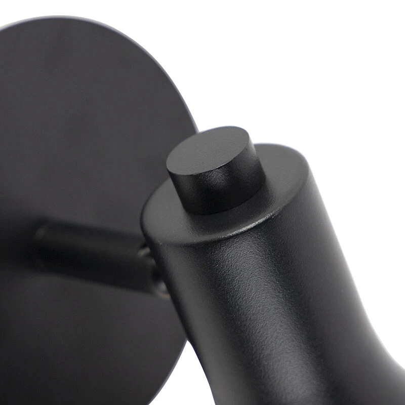 Budget ⌛ QAZQA Modernes Spot Schwarz 1-flammig - Magno 🌟 5 Budget ⌛ QAZQA Modernes Spot Schwarz 1-flammig - Magno 🌟 – Bild 5