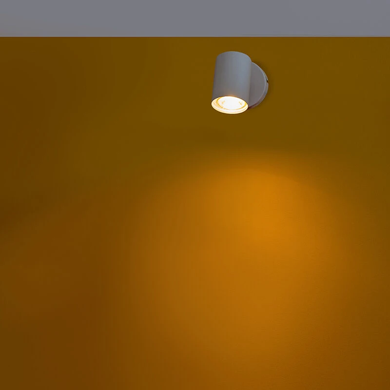 Großhandel ❤️ QAZQA Moderner Spot weiß kippbar - Jeana 1 💯 2 Großhandel ❤️ QAZQA Moderner Spot weiß kippbar - Jeana 1 💯 – Bild 2