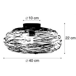 Top 10 🤩 QAZQA Design-Deckenleuchte gold oval - Sarella 🔥 14 Top 10 🤩 QAZQA Design-Deckenleuchte gold oval - Sarella 🔥 -Deckenleuchten Verkaufs-Shop 1062 104534 3