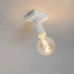 Beste Bewertungen von 🎉 QAZQA Moderne spot wit vierkant - Facil 🔥 -Deckenleuchten Verkaufs-Shop 1067 105776 10