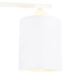 Bester Verkauf ✨ QAZQA Moderne Deckenleuchte 6-Flammig weiß - Lofty ✔️ -Deckenleuchten Verkaufs-Shop 1074 98309 5