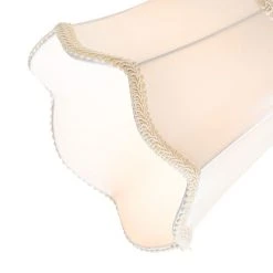 Budget 🤩 QAZQA Klassische Deckenleuchte aus Messing mit weißem Lampenschirm 3-flammig - Nona 👏 -Deckenleuchten Verkaufs-Shop 1080 104404 4