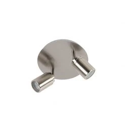 Brandneu ✨ QAZQA Moderner Badstrahler Stahl 2-flammig IP44 - Ducha 🌟 -Deckenleuchten Verkaufs-Shop 1136 98691 12