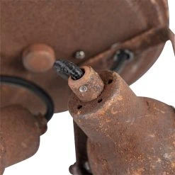 Angebote 💯 QAZQA Robuster Spot rost 2-flammig - Sorra 🔥 -Deckenleuchten Verkaufs-Shop 1138 96680 2