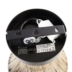 Rabatt 👏 QAZQA Ländliche Deckenlampe schwarz mit Seil 19 cm - Jenthe 👍 -Deckenleuchten Verkaufs-Shop 1164 104986 6