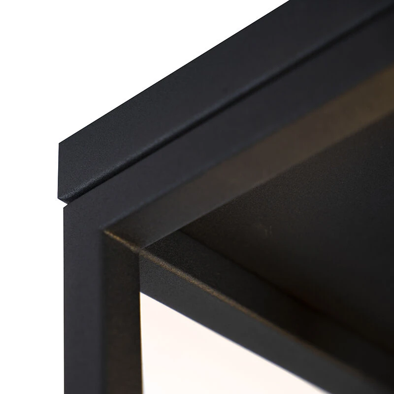 Rabatt 🔔 QAZQA Industrielle Deckenleuchte schwarz - Käfig 1 🎉 4 Rabatt 🔔 QAZQA Industrielle Deckenleuchte schwarz - Käfig 1 🎉 – Bild 4