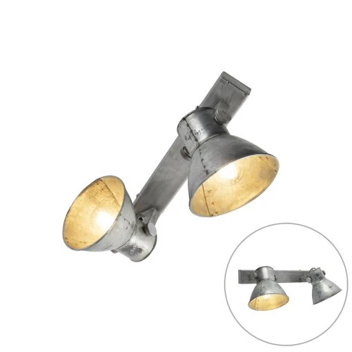 Top 10 🔥 Leuchten Direct Industrielle Deckenleuchte Eisen 2-Flammig - Samia 🥰 -Deckenleuchten Verkaufs-Shop 1179 98135 0