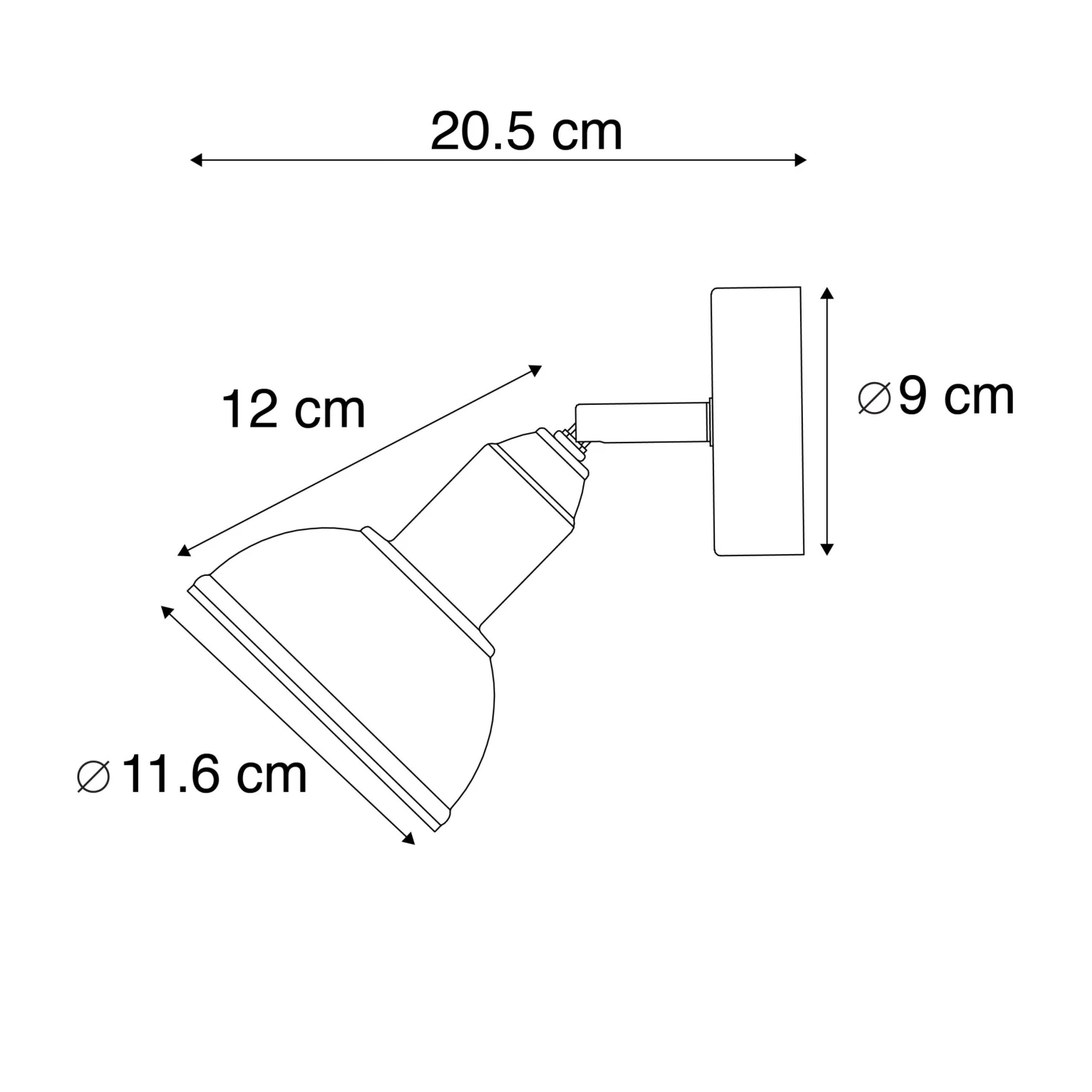Rabatt 🧨 Trio Leuchten Industrielle Wandleuchte Stahl - Arti 🔥 3 Rabatt 🧨 Trio Leuchten Industrielle Wandleuchte Stahl - Arti 🔥 – Bild 3