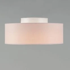 Besorgen 🥰 QAZQA Deckenleuchte rosa 30 cm inkl. LED - Drum LED ⌛ -Deckenleuchten Verkaufs-Shop 1185 93872 2