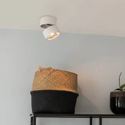 Schlussverkauf 😉 QAZQA Spot Go Nine Tubo weiß 😀