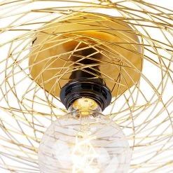 Aktion 🤩 QAZQA Orientalische Deckenleuchte Gold 60 cm - Eichel 🔥 -Deckenleuchten Verkaufs-Shop 1198 103103 5