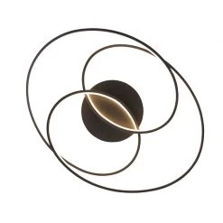 Großhandel ❤️ Trio Leuchten Deckenleuchte schwarz 60 cm inkl. LED 3-stufig dimmbar - Rowin 🧨 22 Großhandel ❤️ Trio Leuchten Deckenleuchte schwarz 60 cm inkl. LED 3-stufig dimmbar - Rowin 🧨 -Deckenleuchten Verkaufs-Shop 1200 102791 8