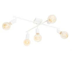 Brandneu ⭐ QAZQA Moderne spot wit 5-lichts - Facil 🧨