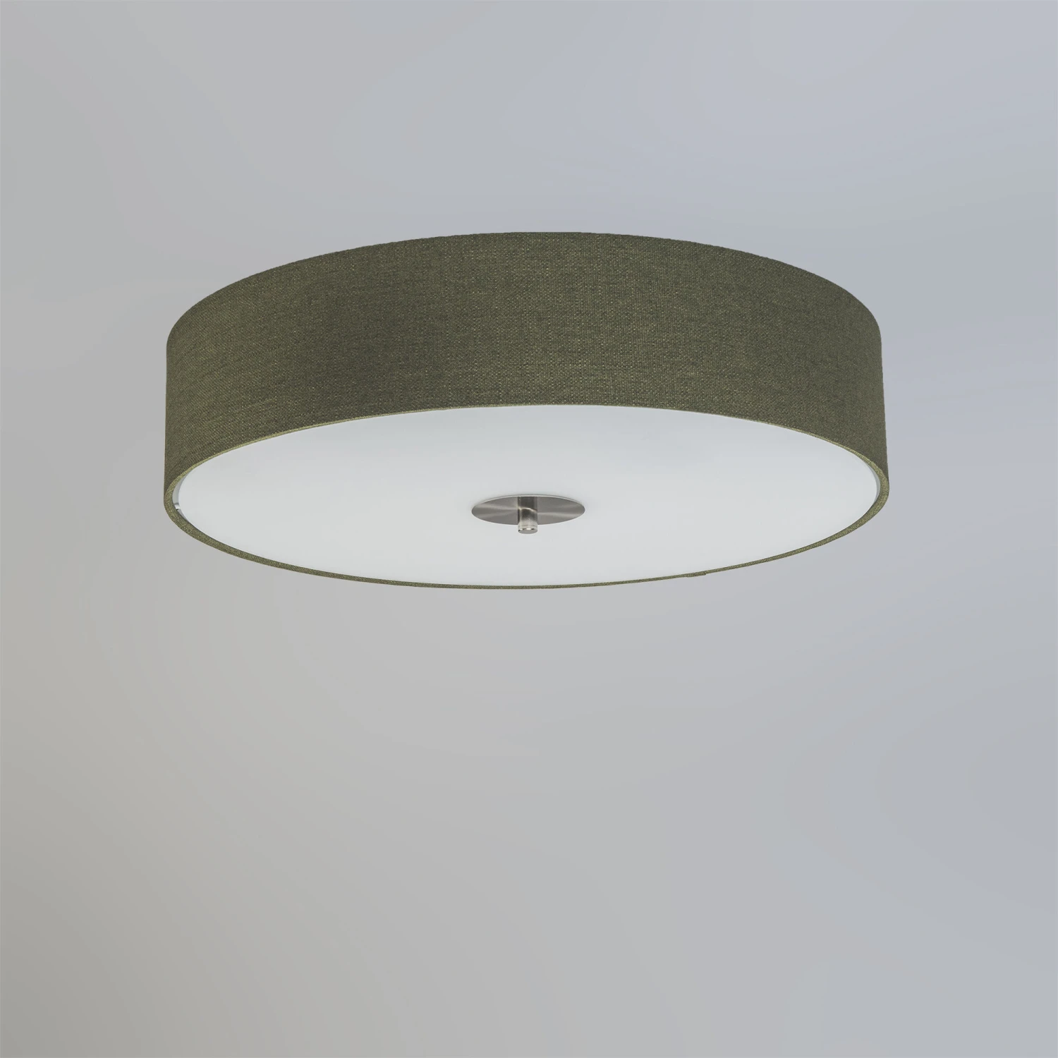 Auslauf ❤️ QAZQA Ländliche Deckenleuchte grün 50 cm - Drum Jute 🔥 6 Auslauf ❤️ QAZQA Ländliche Deckenleuchte grün 50 cm - Drum Jute 🔥 – Bild 6