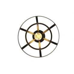 Bestpreis 😀 QAZQA Industrielle Deckenleuchte schwarz - Boula 🎁 19 Bestpreis 😀 QAZQA Industrielle Deckenleuchte schwarz - Boula 🎁 -Deckenleuchten Verkaufs-Shop 1212 102118 7