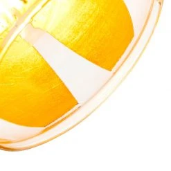 Rabatt 🧨 QAZQA Design Spot schwarz mit goldenen 2 Lichtern - Melone 😀 -Deckenleuchten Verkaufs-Shop 1225 98446 6