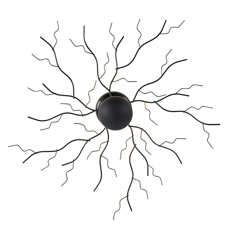 Brandneu 👍 QAZQA Art Deco Deckenleuchte schwarz 50 cm - Ramuri 🤩 8 Brandneu 👍 QAZQA Art Deco Deckenleuchte schwarz 50 cm - Ramuri 🤩 – Bild 8