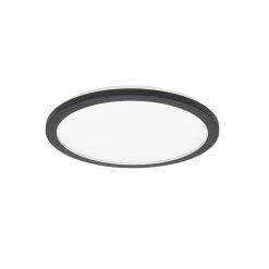 Auslauf 👍 QAZQA Deckenleuchte schwarz 40 cm inkl. LED 3-stufig dimmbar IP44 - Steve 😍 -Deckenleuchten Verkaufs-Shop 1238 102740 12