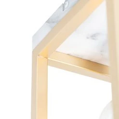 Großhandel 🎁 QAZQA Industrielle Deckenlampe Gold mit Marmor - Cage 🔔 -Deckenleuchten Verkaufs-Shop 1239 105256 6