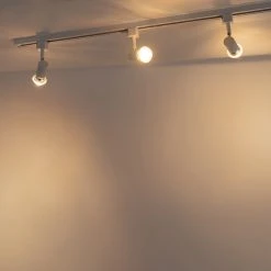 Brandneu ✔️ QAZQA Modernes Schienensystem 3-flammig 1-Phase weiß - Jeany ✨ -Deckenleuchten Verkaufs-Shop 1243 98359 11