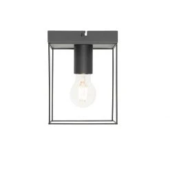 Besorgen 😉 QAZQA Minimalistische Deckenleuchte schwarz - Kodi 🧨 -Deckenleuchten Verkaufs-Shop 1262 105599 6