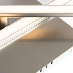 Coupon ⭐ QAZQA Moderne Deckenleuchte Stahl LED drehbar - Cruz 👍 -Deckenleuchten Verkaufs-Shop 1292 94117 5