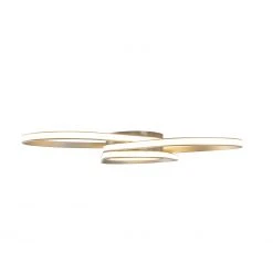 Bester Verkauf 🔔 QAZQA Design Deckenleuchte Stahl inkl. LED 3-stufig dimmbar - Spas 😉 -Deckenleuchten Verkaufs-Shop 1295 102940 7