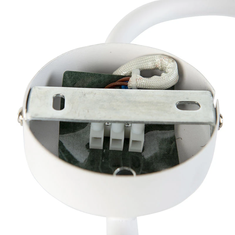 Bestes Angebot 🧨 QAZQA Moderne Deckenleuchte weiß - Lofty 🎁 10 Bestes Angebot 🧨 QAZQA Moderne Deckenleuchte weiß - Lofty 🎁 – Bild 10