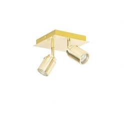 Top 10 👏 QAZQA Professional Moderne badkamer spot messing vierkant 2-lichts IP44 - Ducha 🔔 25 Top 10 👏 QAZQA Professional Moderne badkamer spot messing vierkant 2-lichts IP44 - Ducha 🔔 -Deckenleuchten Verkaufs-Shop 1336 105237 12