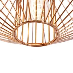 Billig 😍 QAZQA Design-Deckenleuchte Kupfer - Zahra 😉 17 Billig 😍 QAZQA Design-Deckenleuchte Kupfer - Zahra 😉 -Deckenleuchten Verkaufs-Shop 1354 104526 5