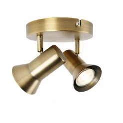 Beste Bewertungen von 🛒 QAZQA Deckenstrahler bronze dreh- und schwenkbar - Karin 2 ⌛ -Deckenleuchten Verkaufs-Shop 1358 92939 5