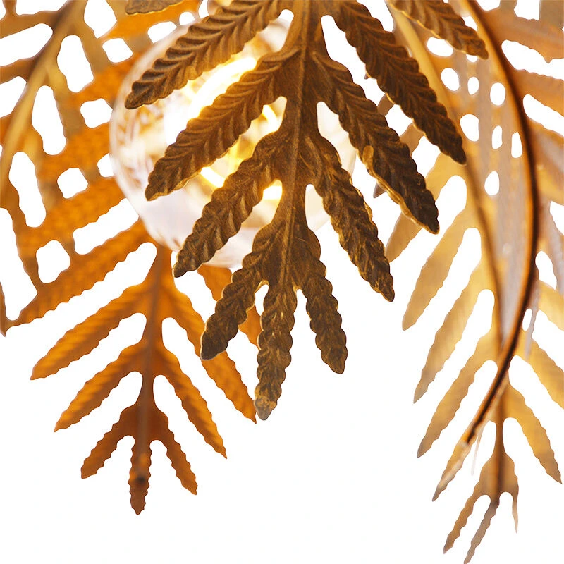 Budget 😉 QAZQA Smart plafondlamp goud 12 bladen incl. Wifi G95- Botanica ⭐ 8 Budget 😉 QAZQA Smart plafondlamp goud 12 bladen incl. Wifi G95- Botanica ⭐ – Bild 8