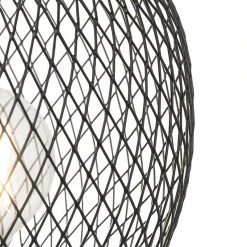 Budget ⭐ QAZQA Design Deckenleuchte schwarz - Raga 🤩 -Deckenleuchten Verkaufs-Shop 1389 103513 6