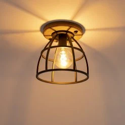 Coupon 🔔 QAZQA Industriedeckenleuchte schwarz mit Holz - Arthur 🤩 24 Coupon 🔔 QAZQA Industriedeckenleuchte schwarz mit Holz - Arthur 🤩 -Deckenleuchten Verkaufs-Shop 1393 98427 11