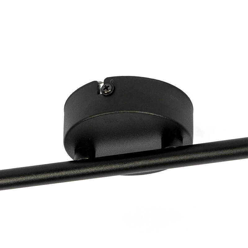 Aktion ✨ QAZQA Modernes Spotschwarz 6-Licht verstellbar - Hetta 👏 9 Aktion ✨ QAZQA Modernes Spotschwarz 6-Licht verstellbar - Hetta 👏 – Bild 9