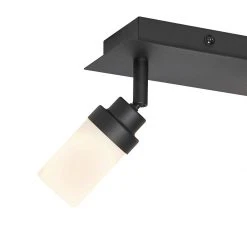 Großhandel ⌛ QAZQA Moderne badkamer spot zwart 3-lichts IP44 - Japie 👍 -Deckenleuchten Verkaufs-Shop 1416 105911 2