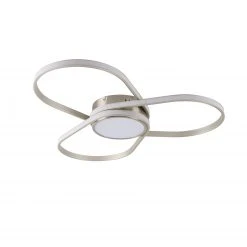 Bester Verkauf 🔔 QAZQA Design Deckenleuchte Stahl inkl. LED 3-stufig dimmbar - Spas 😉 -Deckenleuchten Verkaufs-Shop 1420 102940 13