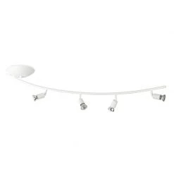 Bestpreis 🌟 QAZQA Moderner Strahler gebogen weiß - Jeany 4 ⌛ -Deckenleuchten Verkaufs-Shop 1449 94755 8