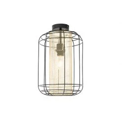 Am billigsten 🥰 QAZQA Design-Deckenleuchte schwarz mit Gold - Gaze 👍 19 Am billigsten 🥰 QAZQA Design-Deckenleuchte schwarz mit Gold - Gaze 👍 -Deckenleuchten Verkaufs-Shop 1475 104849 7