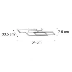 Beste Bewertungen von 🥰 Paul Neuhaus Deckenleuchte Stahl 53 cm inkl. LED und dimmbarem 3-Licht - Amanda ❤️ -Deckenleuchten Verkaufs-Shop 1478 103751 5