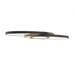 Großhandel 😍 Trio Leuchten Design Deckenleuchte Anthrazit inkl. LED 3-stufig dimmbar - Axy ✔️ -Deckenleuchten Verkaufs-Shop 1480 102801 9