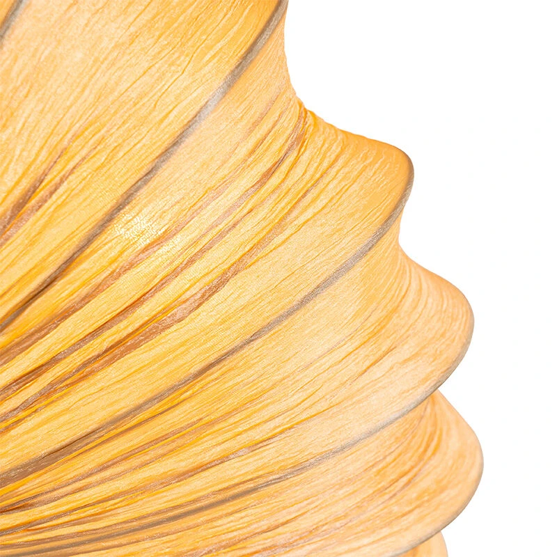 Budget 🎁 QAZQA Design-Deckenlampe beige Seide 60 cm 5-flammig - Plu 🤩 2 Budget 🎁 QAZQA Design-Deckenlampe beige Seide 60 cm 5-flammig - Plu 🤩 – Bild 2