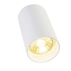 Rabatt ⭐ QAZQA Moderner Fleck weiß - Tuba 1 😉 -Deckenleuchten Verkaufs-Shop 1503 92679 2