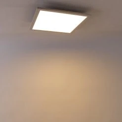 Besorgen 🔔 QAZQA Deckenleuchte weiß 40 cm inkl. LED 4-stufig dimmbar - Liv 🛒 -Deckenleuchten Verkaufs-Shop 1509 103473 10