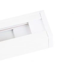 Brandneu ✔️ QAZQA Modernes Schienensystem 3-flammig 1-Phase weiß - Jeany ✨ -Deckenleuchten Verkaufs-Shop 1546 98359 9