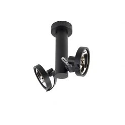 Aktion ⭐ QAZQA Design Spot verstellbar 2-Licht inkl. G9 schwarz - Goes 🧨