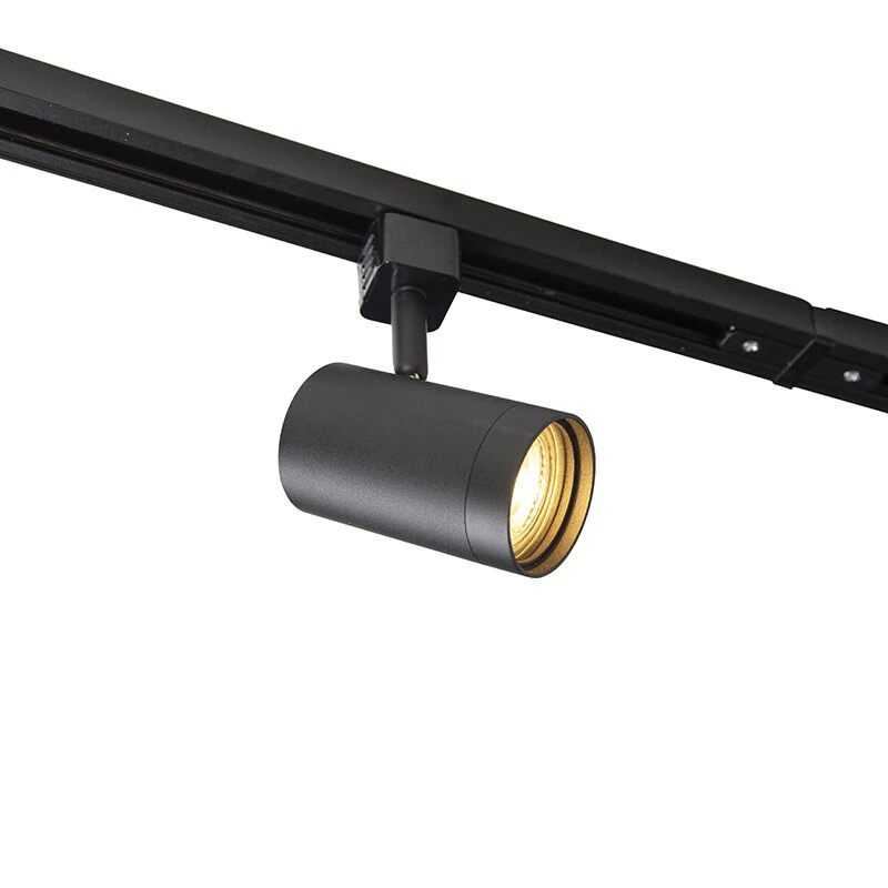 Schlussverkauf 🤩 QAZQA Modernes Schienensystem schwarz mit 14 Spots 1-phasig - Jeana ⭐ 5 Schlussverkauf 🤩 QAZQA Modernes Schienensystem schwarz mit 14 Spots 1-phasig - Jeana ⭐ – Bild 5